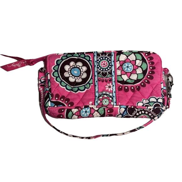 Vera Bradley Wallet Lot Wristlets Pink Olivia & Cupcakes Pouch Lock & Zip EUC - Picture 12 of 16
